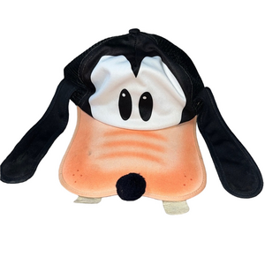 Vintage Disney Goofy Fabric 3D Face Hat SnapBack